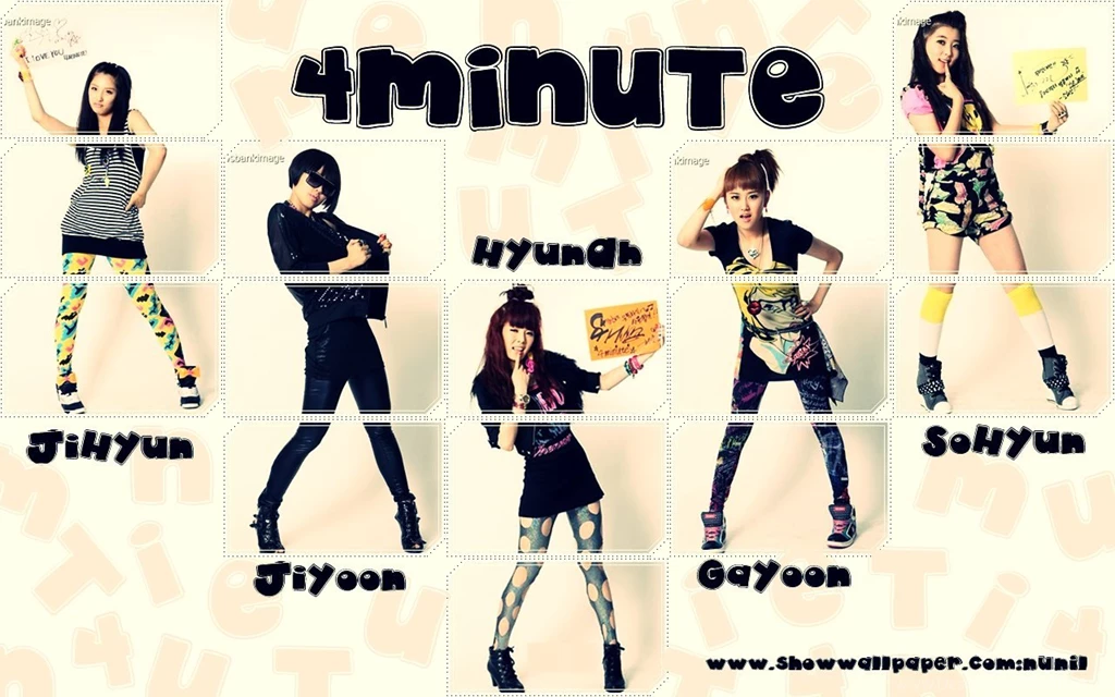 4Minute 4minute Wallpapers (34739009) Fanpop