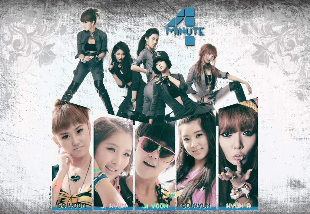 4Minute Wallpapers By Moikun On DeviantArt