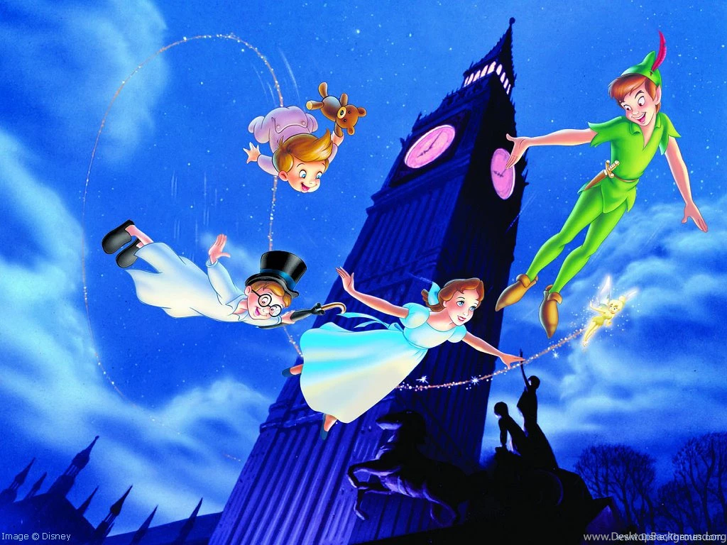 32 Peter Pan Wallpaper Backgrounds Desktop Wallpapers