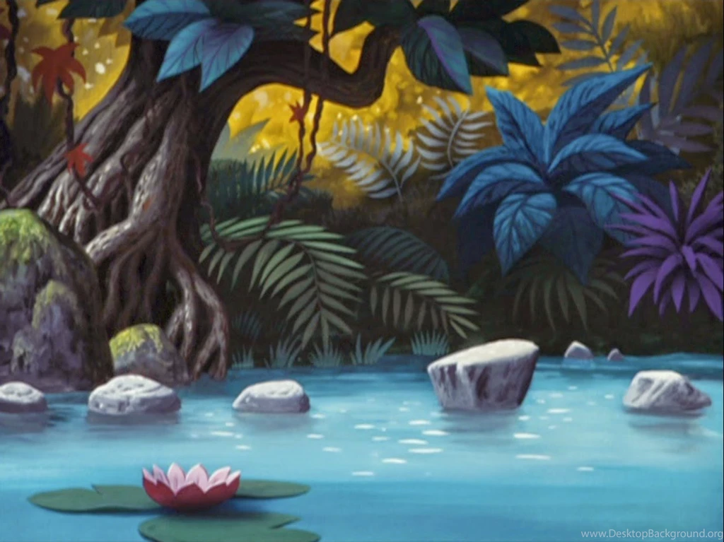Animation Backgrounds: PETER PAN NEVERLAND!
