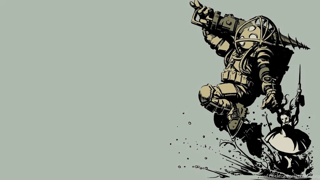 Fun Art Funny Games Bioshock Hd Wallpapers   (