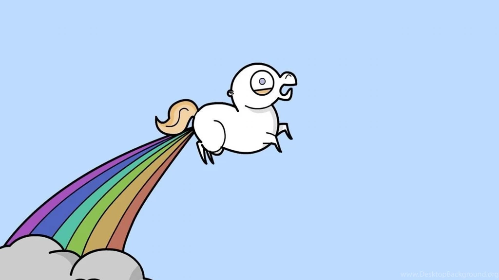 Fun Art Humor Funny Rainbow HD Wallpapers Wallpapers (