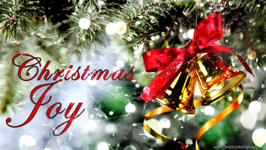 Christmas Jingle Bells Images With Holly Ribbon Decorations Photos ...