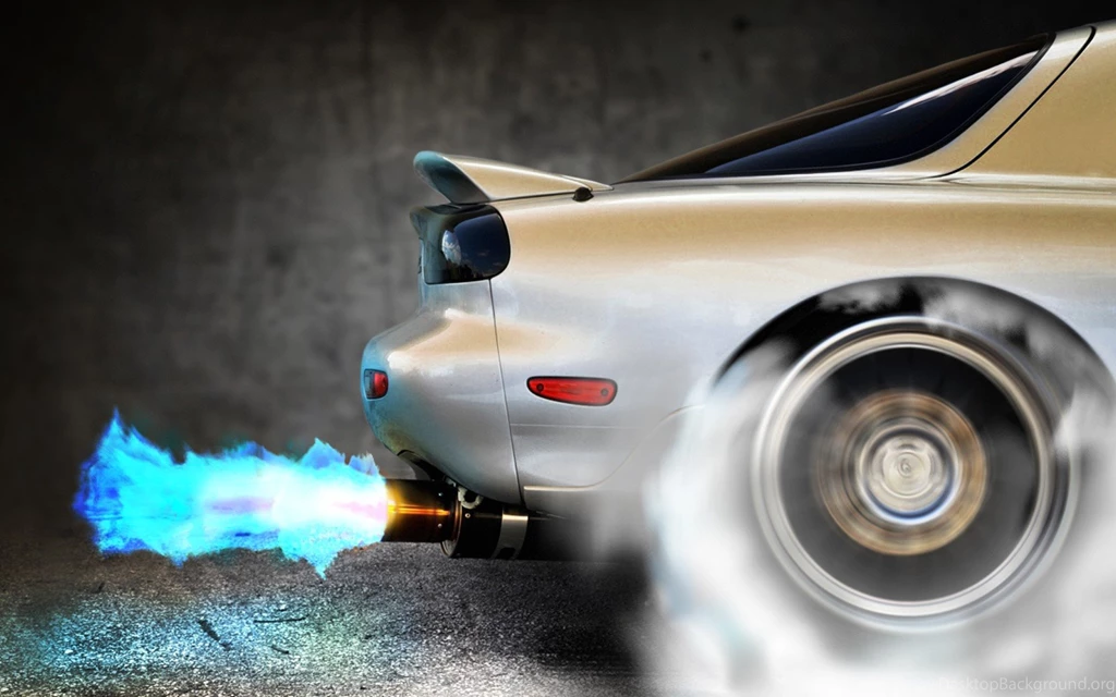 Download The RX 7 Blue Flame Wallpaper, RX 7 Blue Flame iPhone ...