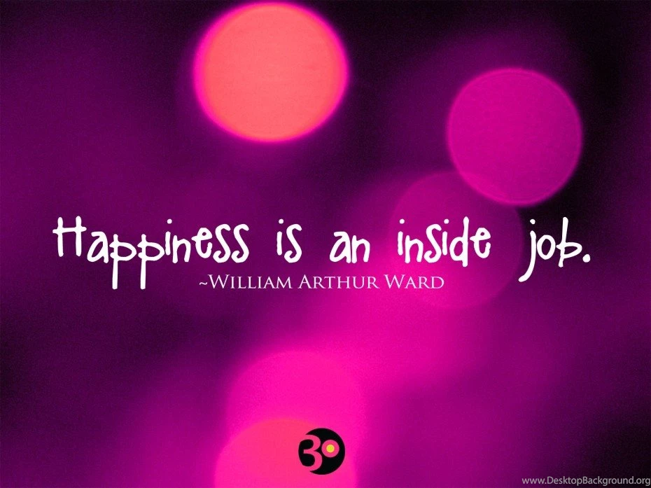 Life Quotes: Happiness Quote And Sayings In Purple Backgrounds