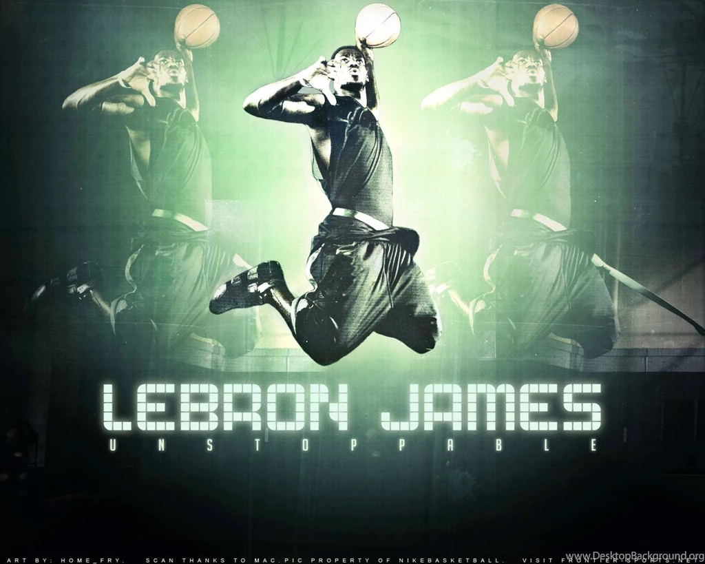 Lebron James Dunk Wallpapers Desktop