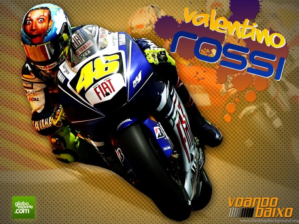 Wallpapers The Doctor Voando Baixo Valentino Rossi Arquivo ...