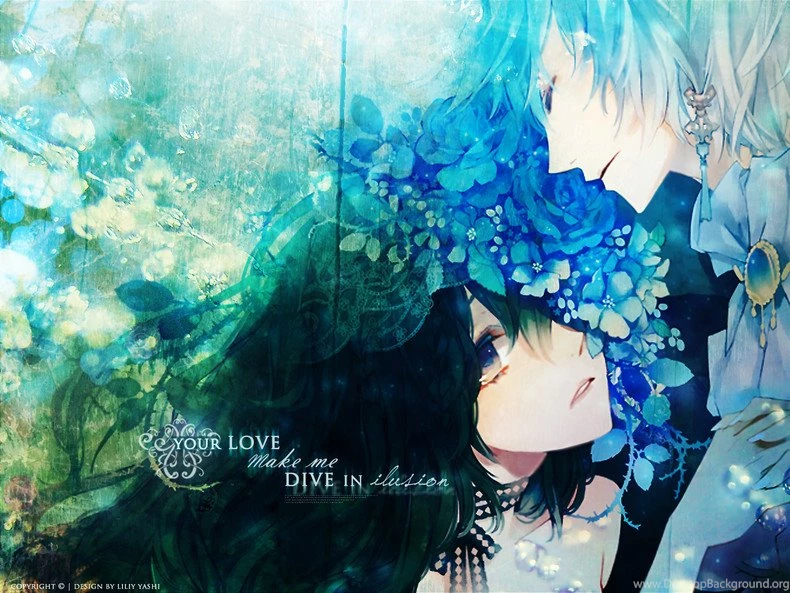 Your Love Make Me Dive In Ilusion Anime Couples Wallpapers ...