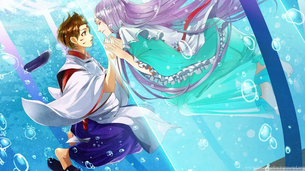 Anime Couple HD Desktop Wallpapers : Widescreen : High Definition ...