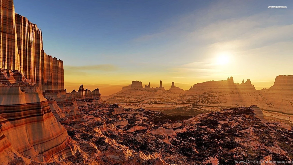 Grand Canyon Lightning Wallpapers RY7