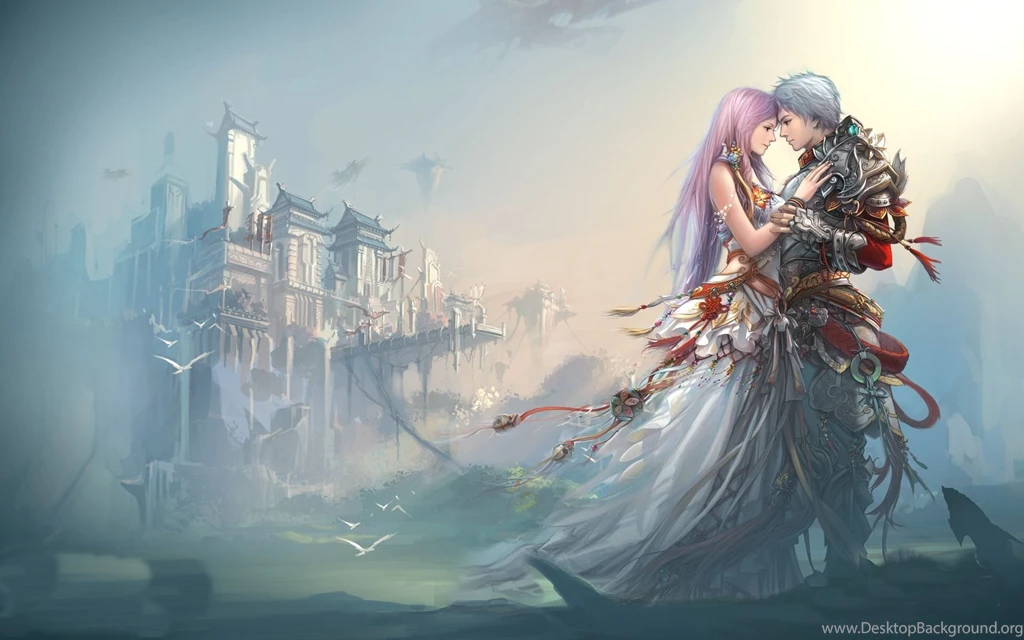 Cute Anime Couples Hd Free Wallpapers   Resimkoy