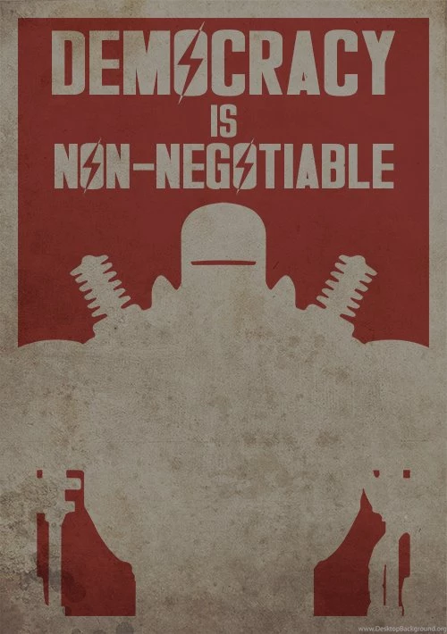 Liberty Prime Poster By Its Beth On DeviantArt