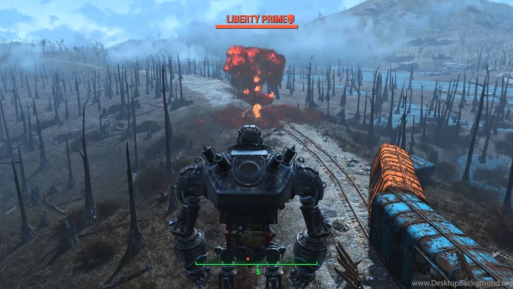 Fallout 4 Play As Liberty Prime YouTube