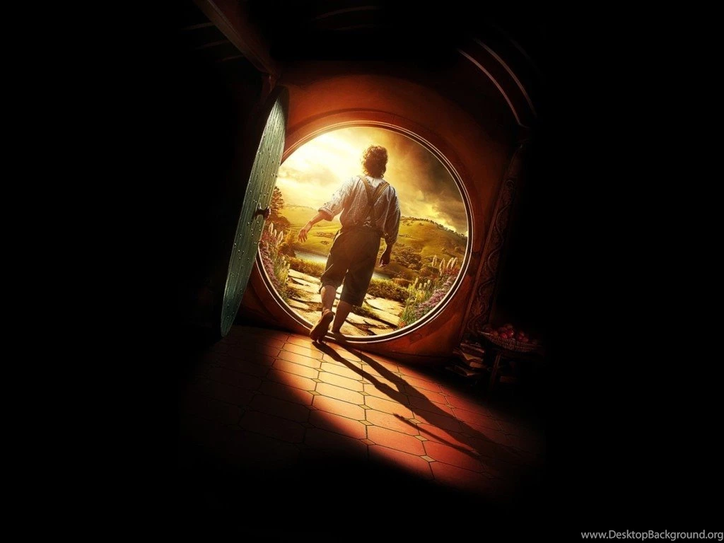 Shadows Sunlight The Hobbit Bilbo Baggins Bag End Wallpapers ...