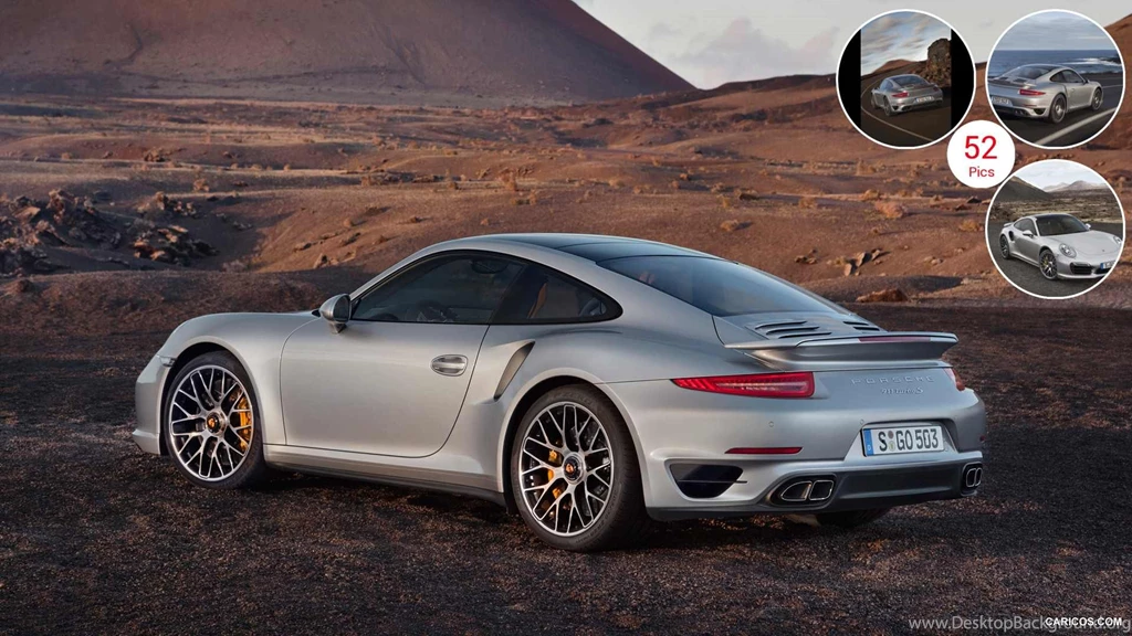 2014 Porsche 911 Turbo S Coupe   Rear