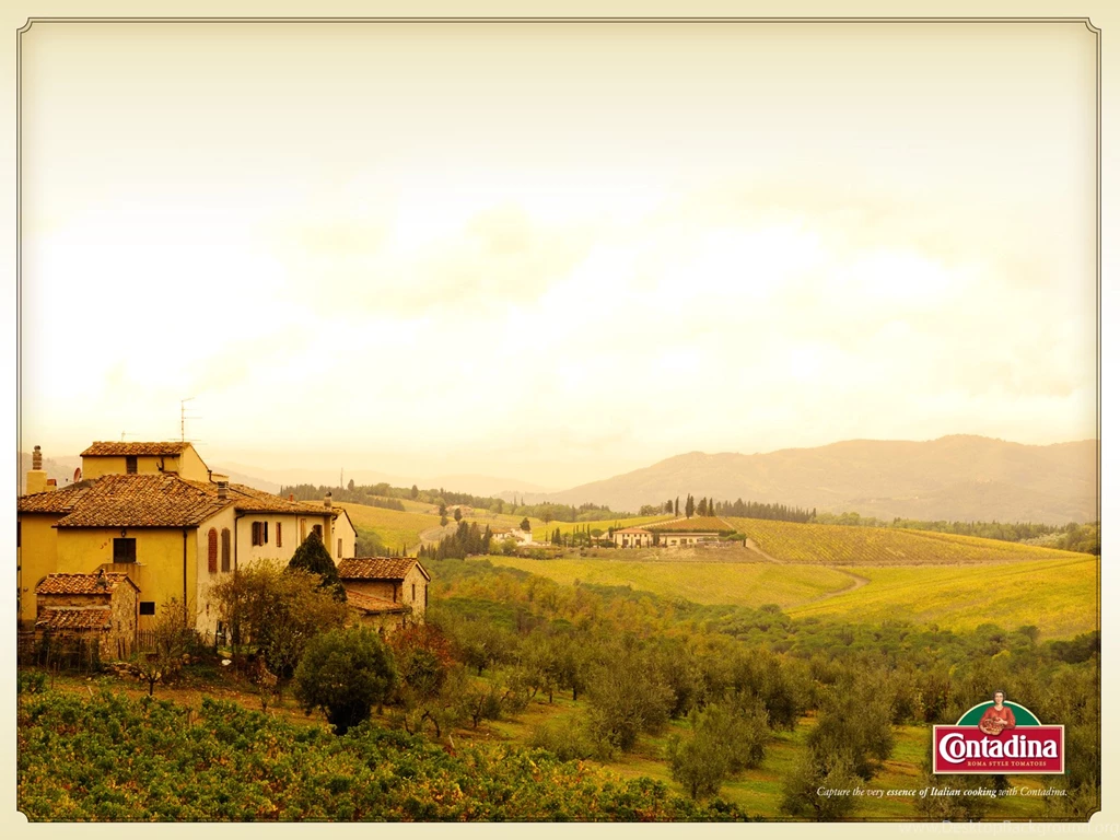 Contadina – Tuscan Landscape Wallpapers