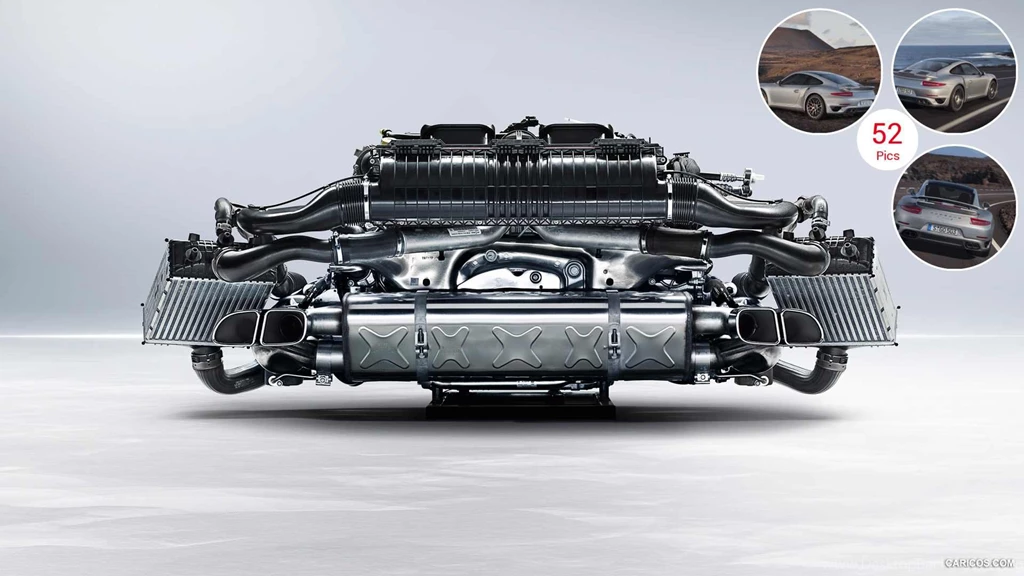 2014 Porsche 911 Turbo S Coupe 3.8 Litre 6 cylinder Boxer Engine ...