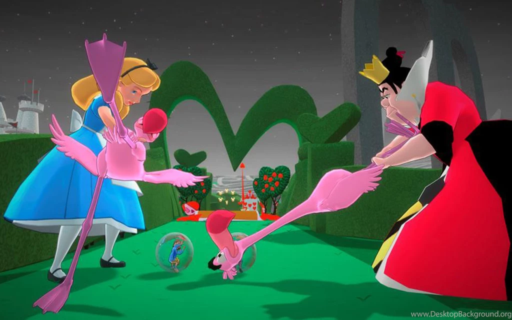 Alice And Queen Of Hearts Toonswallpapers.com VS ...