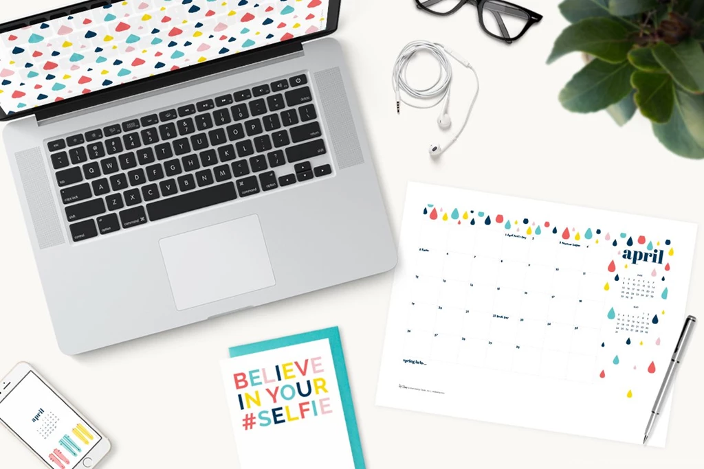 April 2015 Free Calendars And Wallpapers   Red Stamp