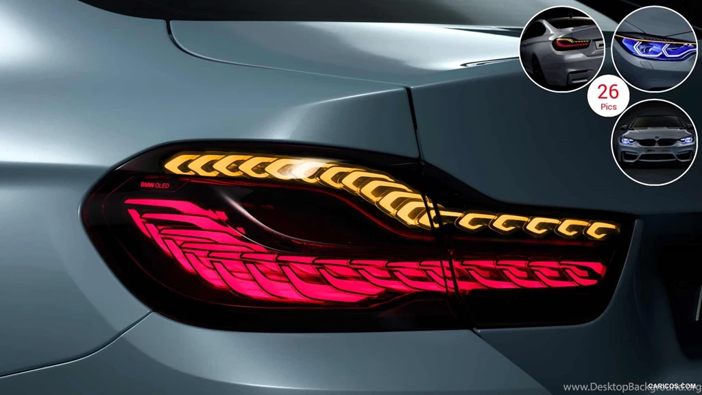 2015 BMW M4 Iconic Lights Concept OLED Tail Light