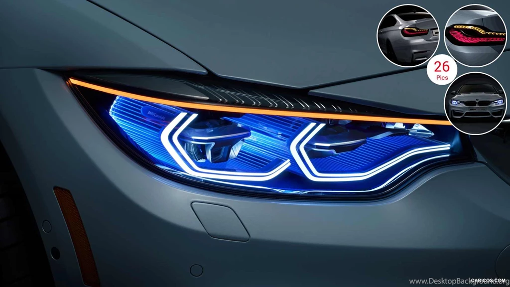 2015 BMW M4 Iconic Lights Concept OLED Headlight