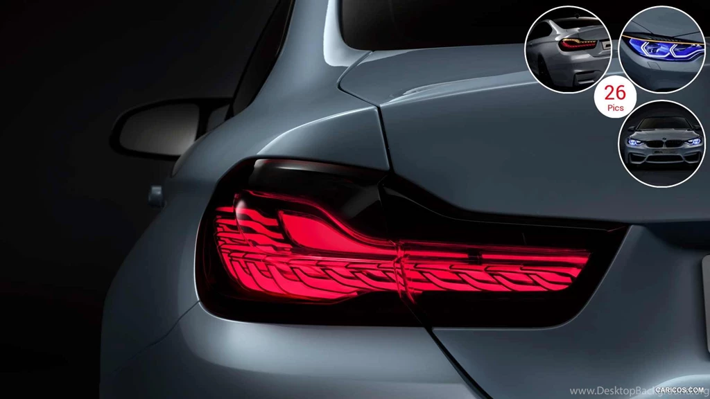 2015 BMW M4 Iconic Lights Concept OLED Tail Light