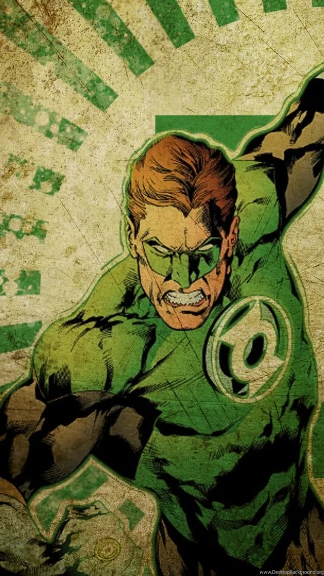 Green Lantern iPhone 5 Wallpapers (640x1136)