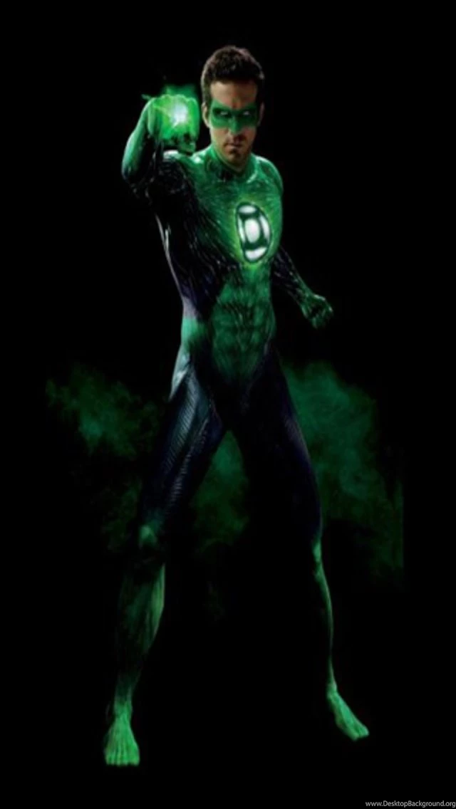 Download Green Latern iPhone Backgrounds