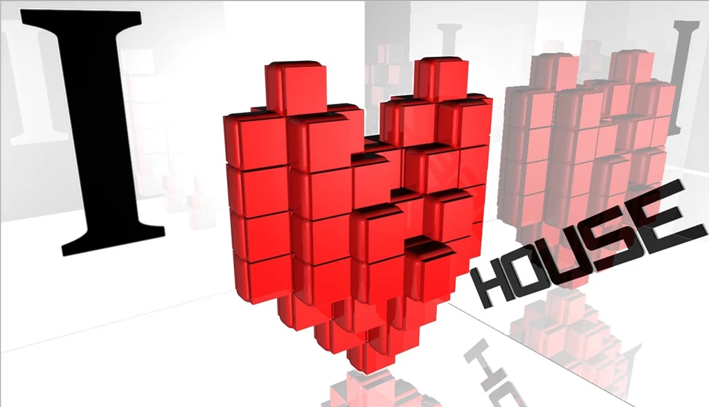 I Love House 3D Model By TranceDood On DeviantArt