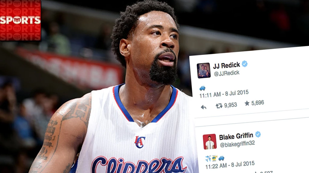 Twitter ERUPTS In EMOJI WAR As DeAndre Jordan Reconsiders Clippers ...