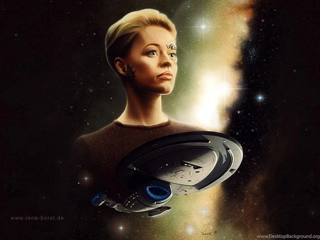 Seven Of Nine Star Trek Voyager Wallpapers (24187008) Fanpop