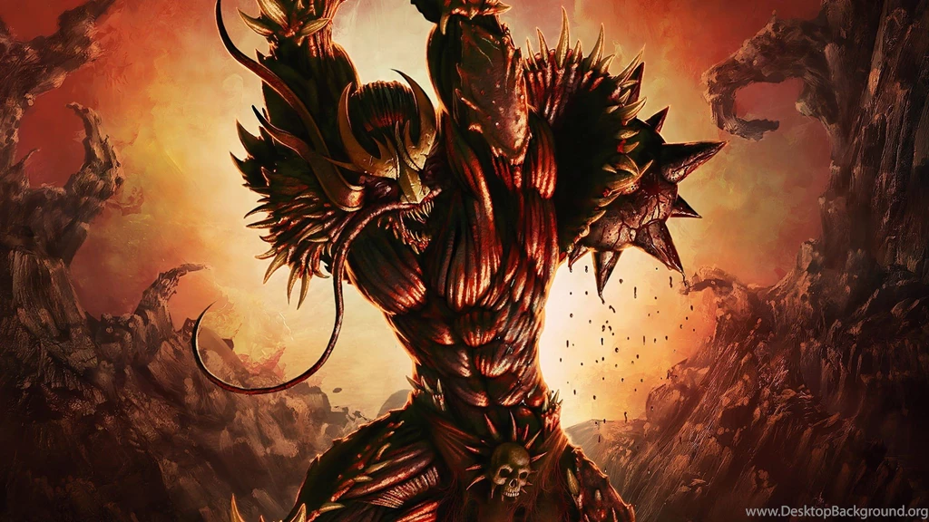 Download The Spiky Demon Monster Wallpaper, Spiky Demon Monster ...