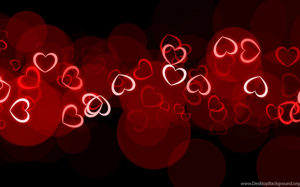 Glowing Hearts Happy Valentines Day 2015 HD Desktop Wallpapers ...