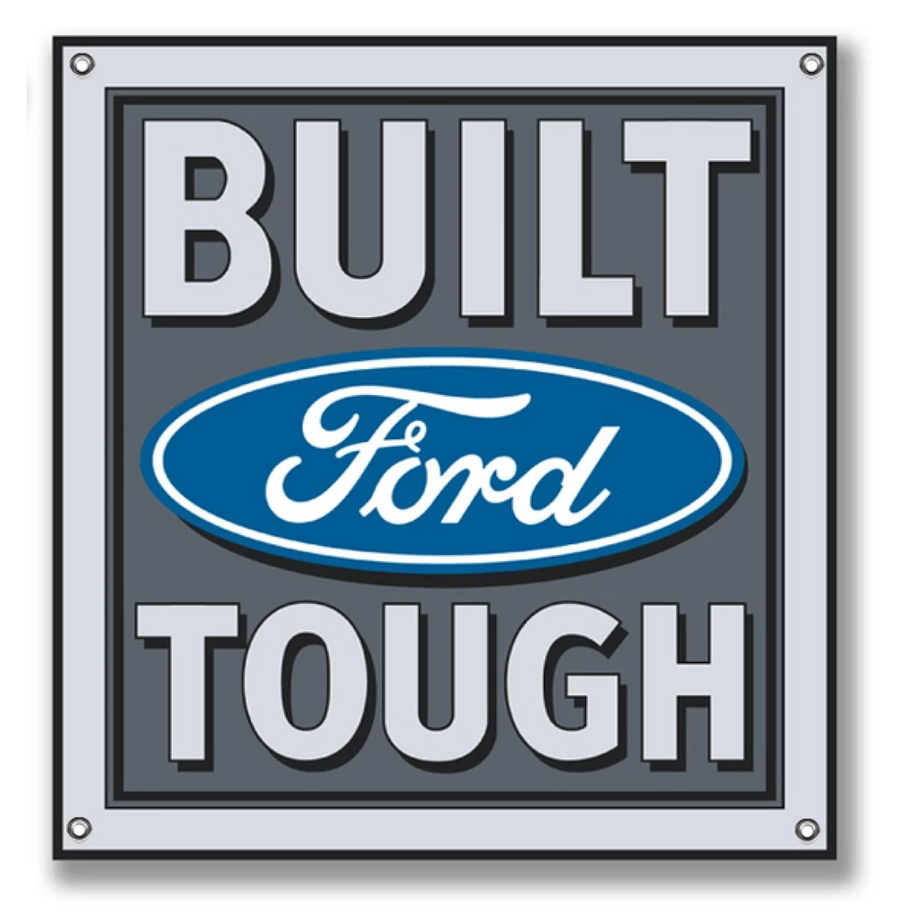 Built Ford Tough Logo Image. 