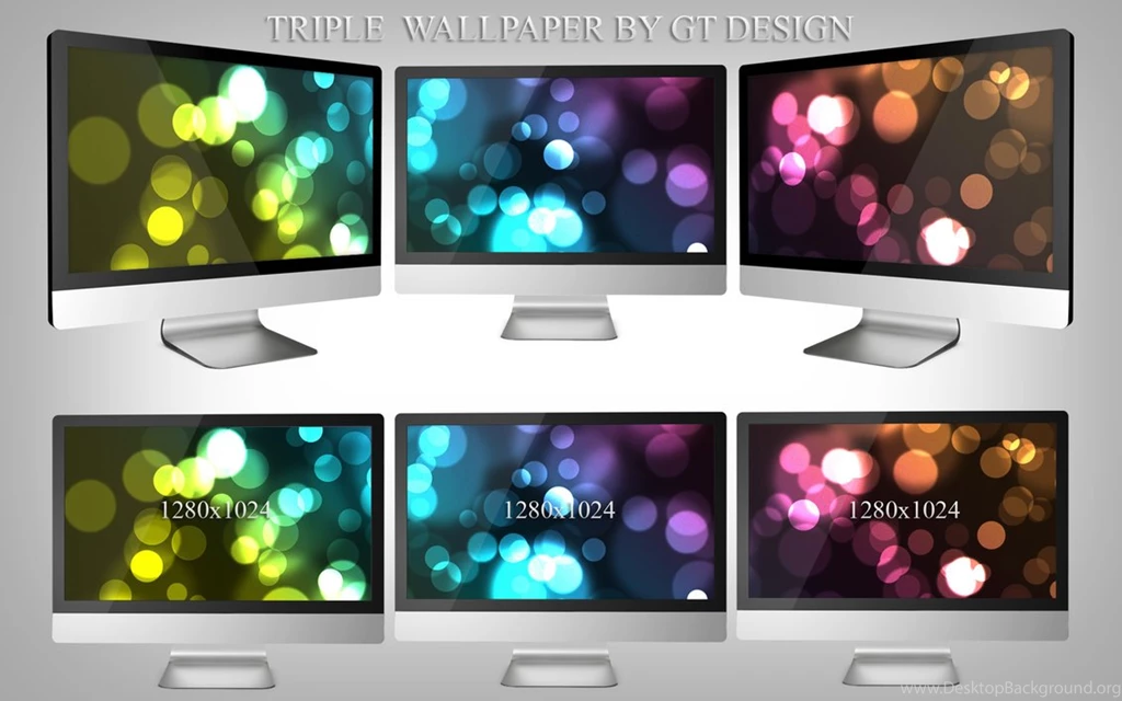 GT Design Triple Wallpapers 1280x1024 3840x1024 By GT DESIGN On ...