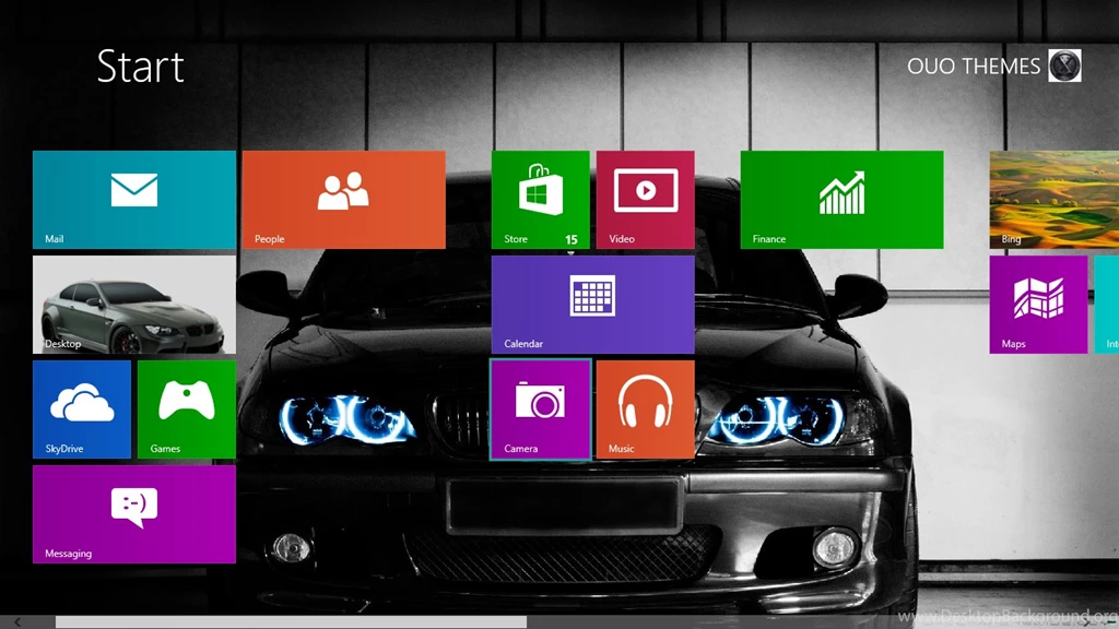 BMW M3 Coupe Windows 7 And Windows 8 Theme