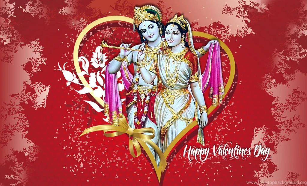 Radha Krishna Valentines Day HD Wallpapers