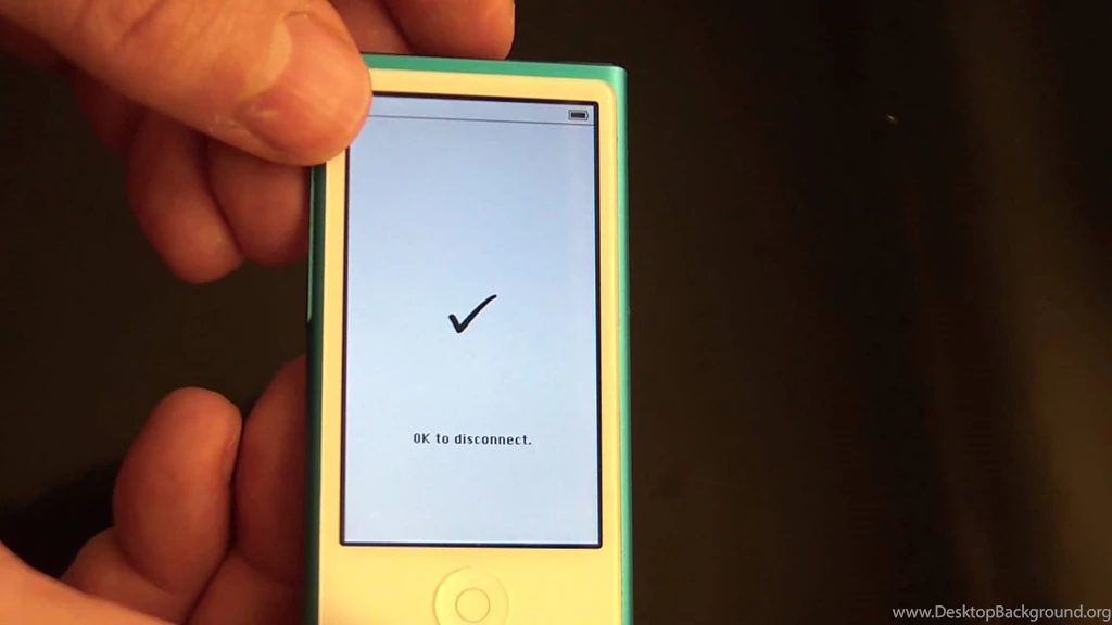 How To Get A 7th Generation Ipod Nano Into Disk Mode YouTube