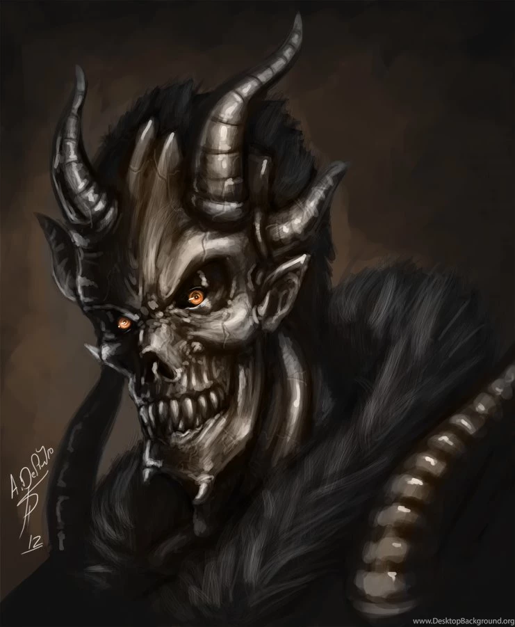 Demon Skull By Torvald2000 On DeviantArt