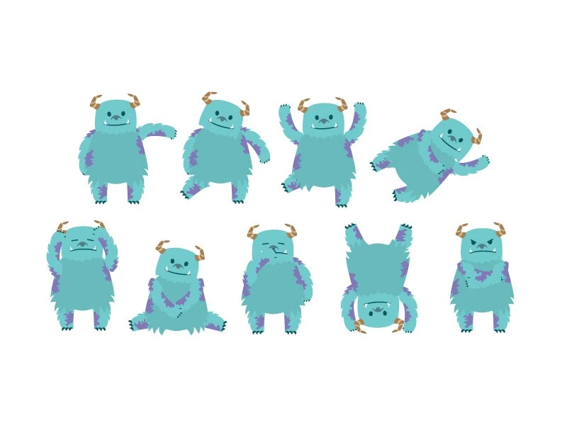 Sully  Monster Inc.  By VdBurg On DeviantArt