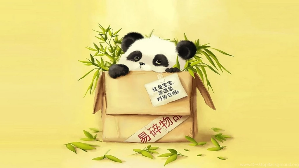 Cartoon Panda Wallpapers Wallpapers Cave