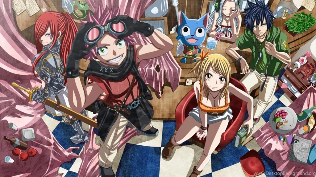 HD Fairy Tail All Characters Wallpapers Widescreen Full Size ...