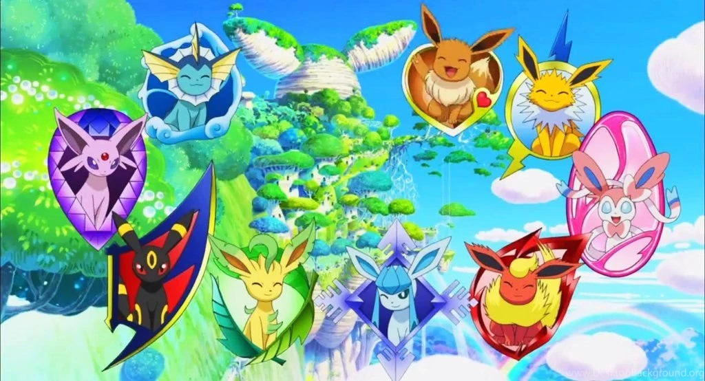 Justpict.com All Eevee Evolutions Wallpapers