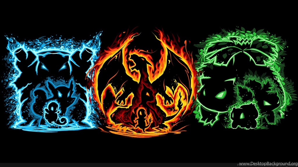 Evolution Of Elements (Eevee) : Pokemon