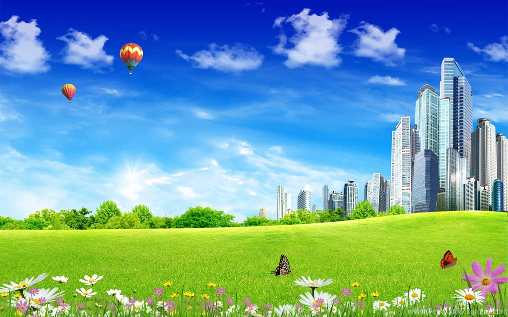 Free Scenery Wallpapers Of City Life