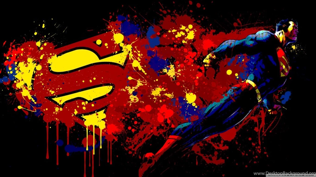 Superman Cartoon HD Desktop Wallpapers : High Definition : Mobile