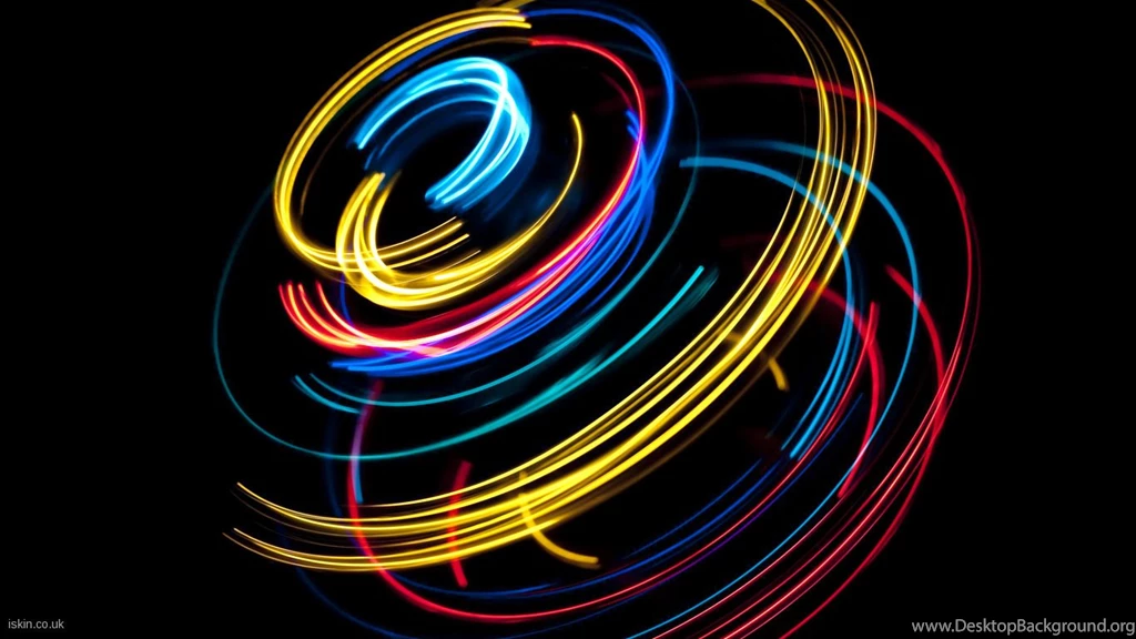 Light Spin Desktop Wallpapers