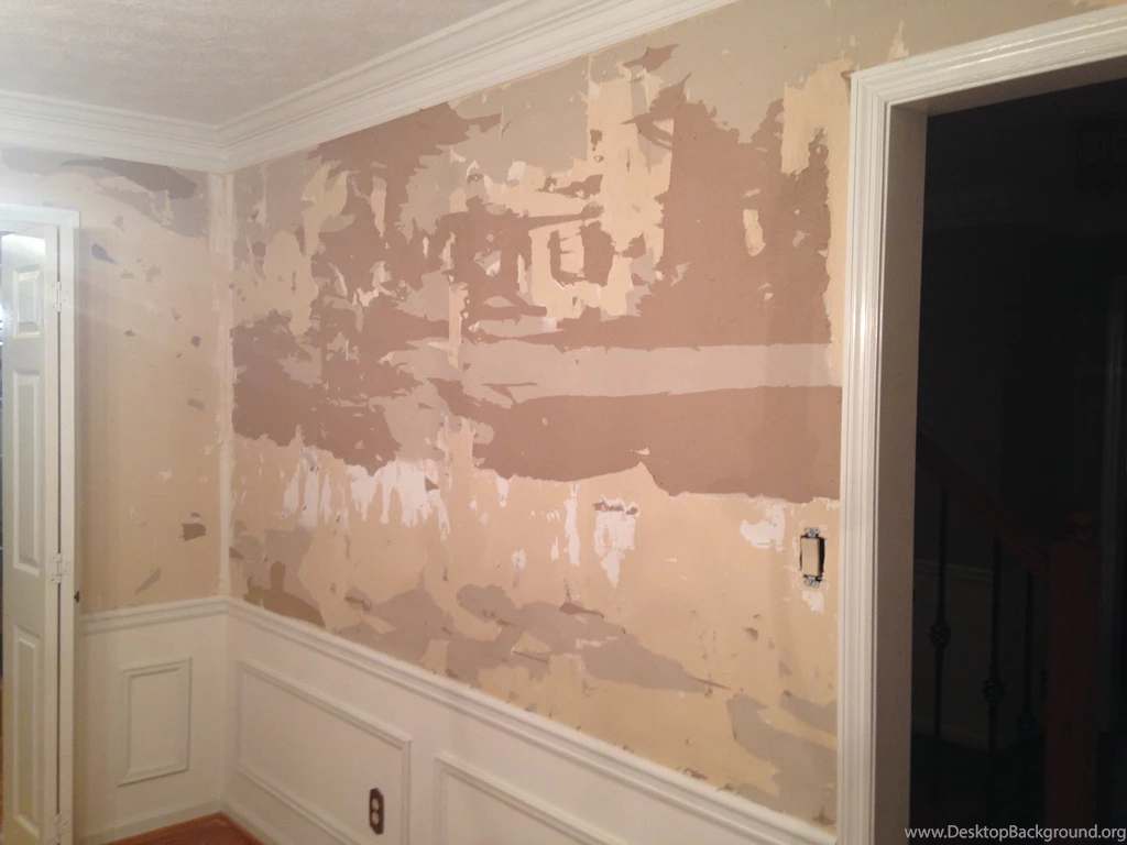 How To Fix A Wall Destroyed By Wallpaper... The Easy Way ...