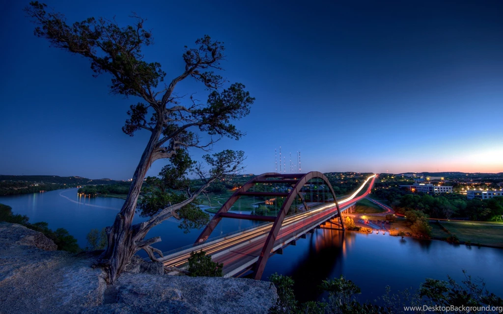 Beautiful Bridges Wallpapers Free   Bridge At Dusk Wallpapers   HD ...