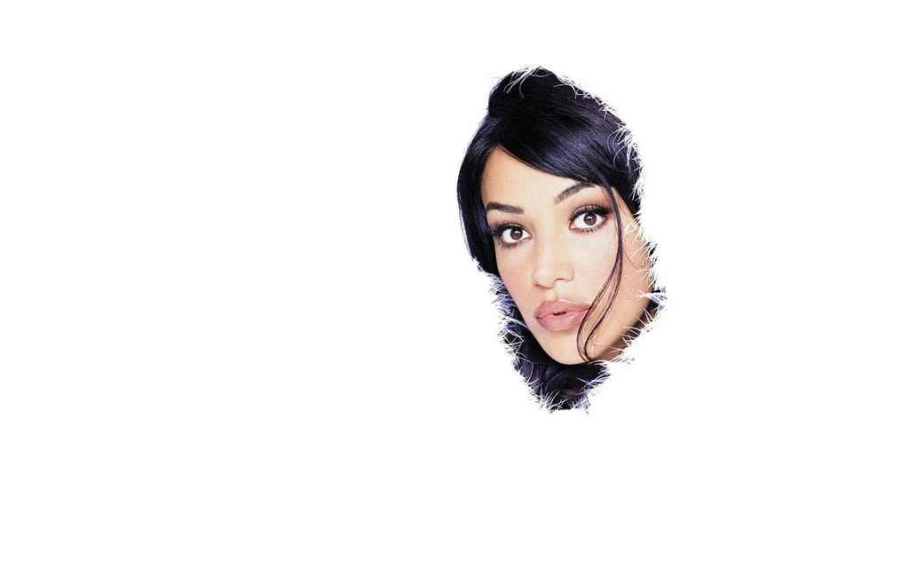Woman Face On White Backgrounds Free Desktop Backgrounds Free ...